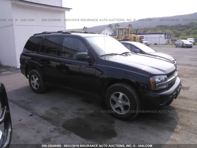 1GNDT13S562114429 - 2006 CHEVROLET TRAILBLAZER LS/LT BLACK photo 1