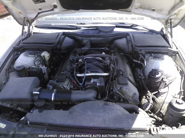 WBADN6348YGM67025 - 2000 BMW 540 I AUTOMATIC SILVER photo 10