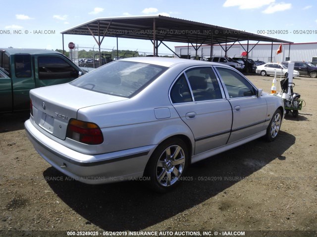 WBADN6348YGM67025 - 2000 BMW 540 I AUTOMATIC SILVER photo 4