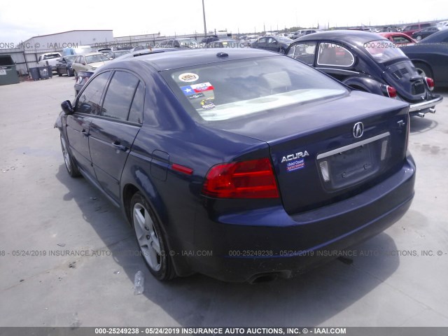 19UUA66256A004625 - 2006 ACURA 3.2TL BLUE photo 3