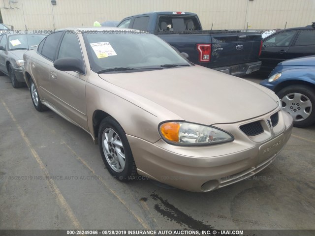 1G2NF52E64M551854 - 2004 PONTIAC GRAND AM SE1 GOLD photo 1