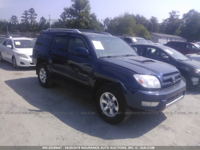 JTEBT14R448011021 - 2004 TOYOTA 4RUNNER SR5/SPORT BLUE photo 1