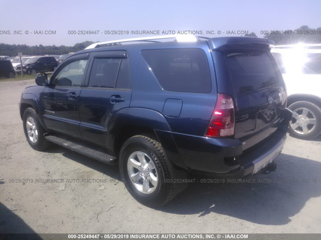 JTEBT14R448011021 - 2004 TOYOTA 4RUNNER SR5/SPORT BLUE photo 3