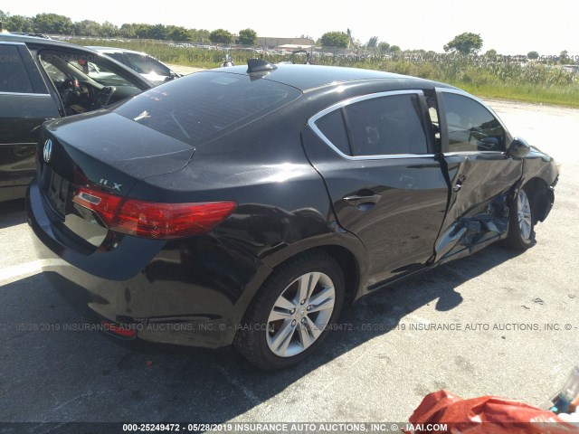 19VDE1F37DE018088 - 2013 ACURA ILX 20 BLACK photo 4