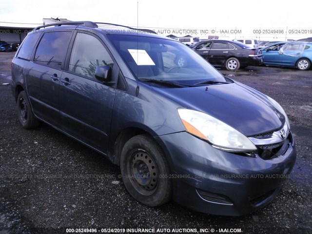 5TDZA23C86S531183 - 2006 TOYOTA SIENNA CE/LE GRAY photo 1