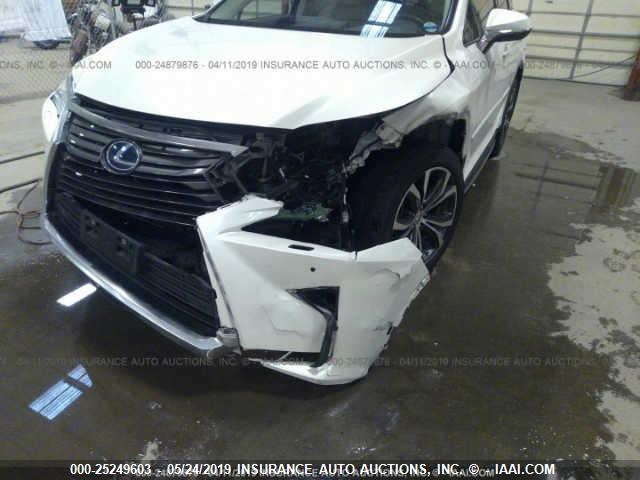 2T2BGMCA8GC006236 - 2016 LEXUS RX 450H/BASE/F SPORT Unknown photo 6