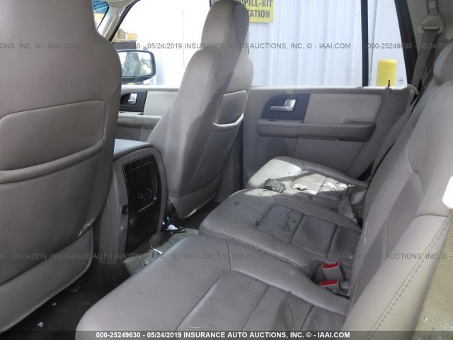 1FMPU16L14LA46236 - 2004 FORD EXPEDITION XLT BLUE photo 8