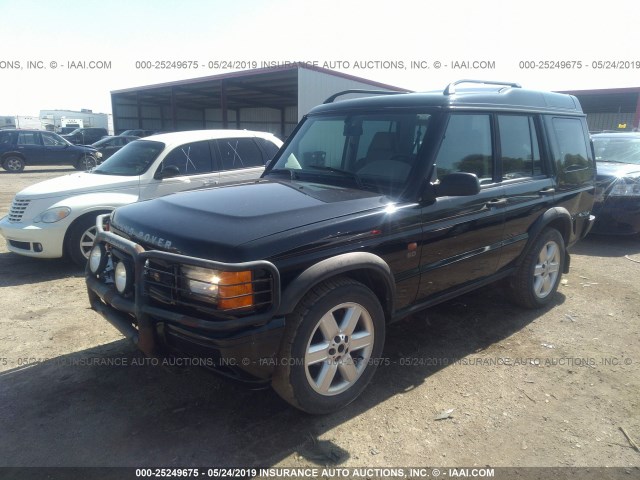 SALTL12412A736669 - 2002 LAND ROVER DISCOVERY II SD BLACK photo 2