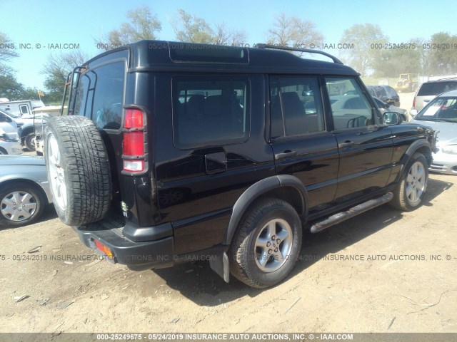 SALTL12412A736669 - 2002 LAND ROVER DISCOVERY II SD BLACK photo 4