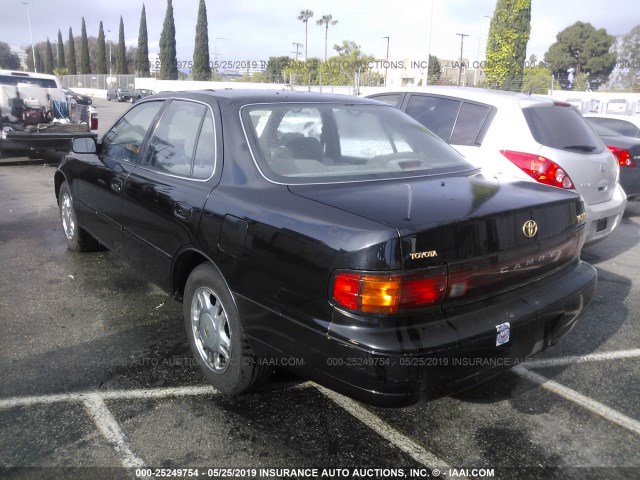 JT2VK13E6N0113724 - 1992 TOYOTA CAMRY XLE BLACK photo 3