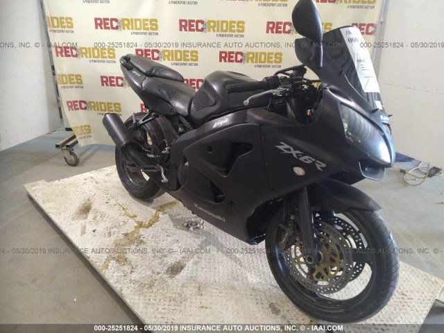 JKAZX4J172A050810 - 2002 KAWASAKI ZX600 J1 BLACK photo 1