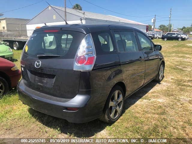 JM1CR293960115152 - 2006 MAZDA 5 GRAY photo 4