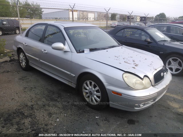 KMHWF35H33A876032 - 2003 HYUNDAI SONATA GLS/LX SILVER photo 1