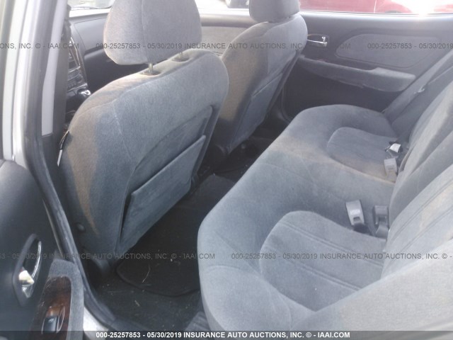 KMHWF35H33A876032 - 2003 HYUNDAI SONATA GLS/LX SILVER photo 8