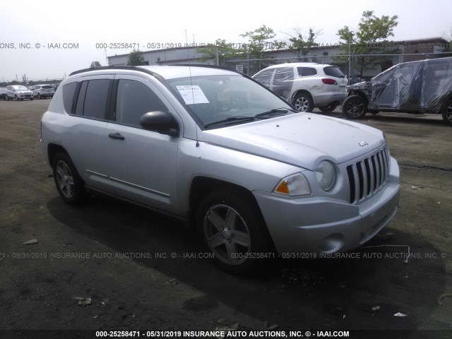1J8FT57WX7D250933 - 2007 JEEP COMPASS LIMITED SILVER photo 1