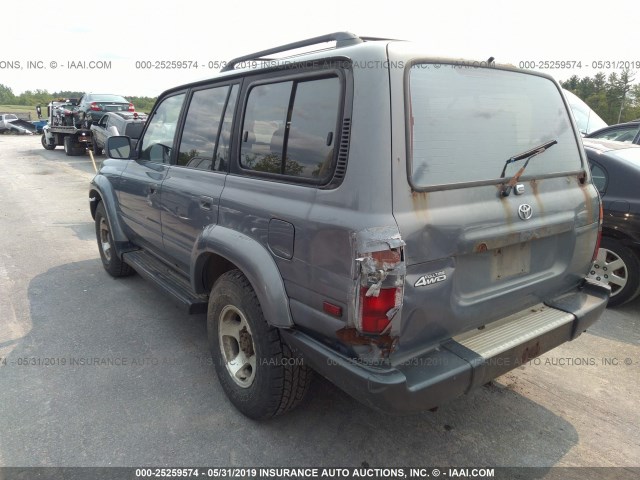 JT3HJ85J1V0164532 - 1997 TOYOTA LAND CRUISER HJ85 BLUE photo 3