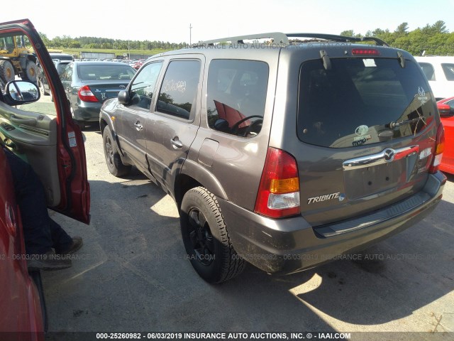 4F2CZ96133KM46305 - 2003 MAZDA TRIBUTE ES 灰色 照片 3