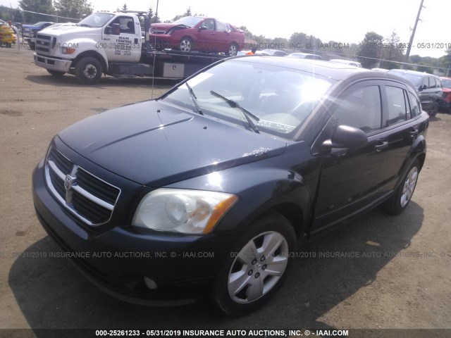 1B3JB48B57D502096 - 2007 DODGE CALIBER SXT BLACK photo 2