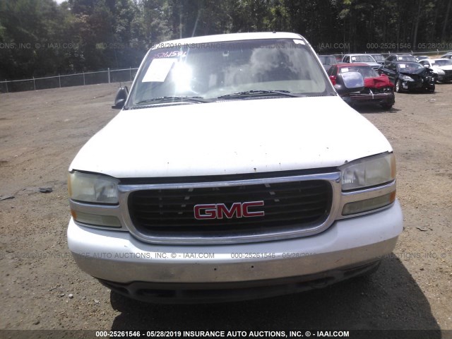 1GTEK19T02E199818 - 2002 GMC NEW SIERRA K1500 WHITE photo 6