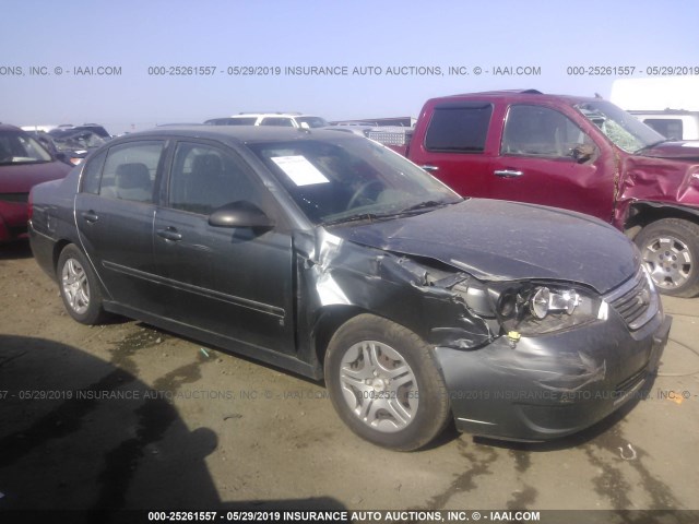 1G1ZS53F96F161010 - 2006 CHEVROLET MALIBU LS 灰色 照片 1