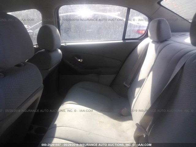 1G1ZS53F96F161010 - 2006 CHEVROLET MALIBU LS 灰色 照片 8