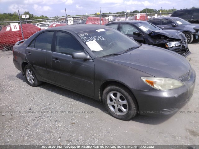 4T1BE32K64U937777 - 2004 TOYOTA CAMRY LE/XLE/SE GRAY photo 1