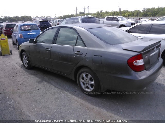 4T1BE32K64U937777 - 2004 TOYOTA CAMRY LE/XLE/SE GRAY photo 3