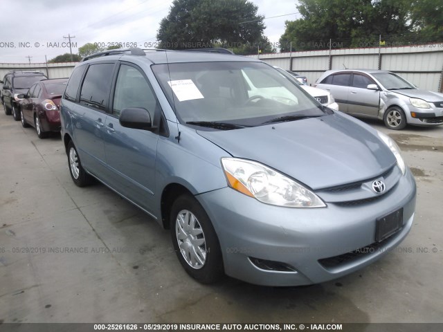 5TDZA23C26S581996 - 2006 TOYOTA SIENNA CE/LE BLUE photo 1