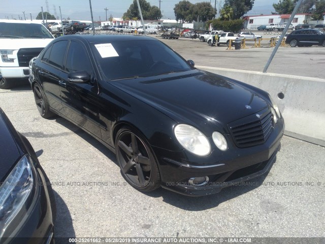 WDBUF56X99B394213 - 2009 MERCEDES-BENZ E 350 BLACK photo 1