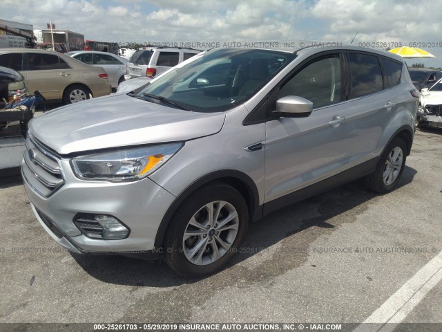 1FMCU0G97HUB46398 - 2017 FORD ESCAPE SE SILVER photo 2