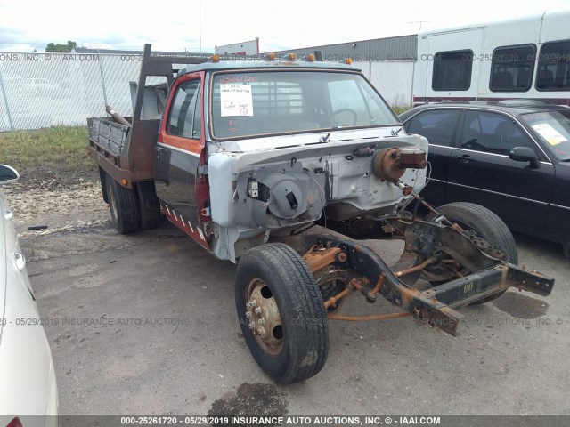 1B7ME3686LS651272 - 1990 DODGE D-SERIES D300/D350 GRAY photo 1