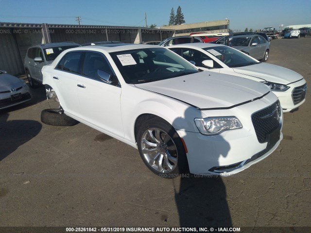 2C3CCAEG4KH609630 - 2019 CHRYSLER 300 LIMITED WHITE photo 1