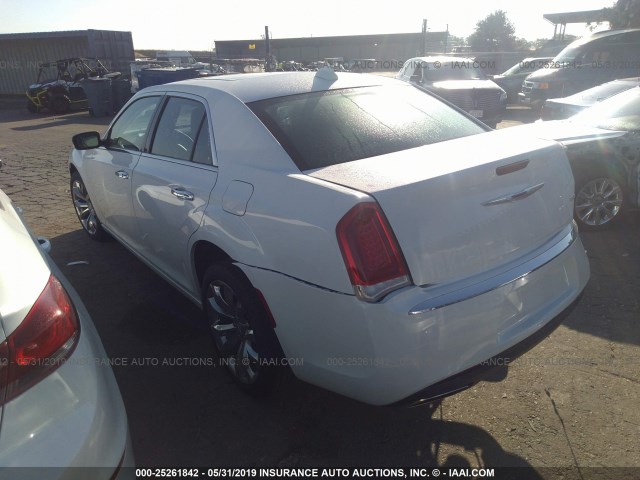 2C3CCAEG4KH609630 - 2019 CHRYSLER 300 LIMITED WHITE photo 3