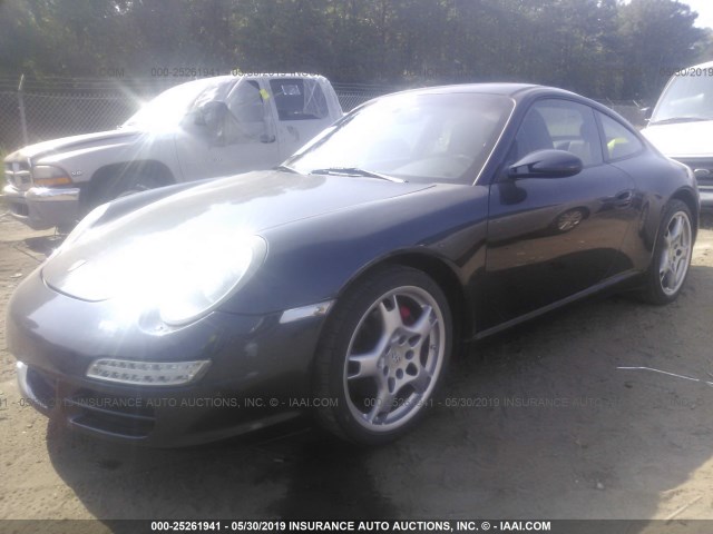 WP0AB29996S741000 - 2006 PORSCHE 911 CARRERA S GRAY photo 2