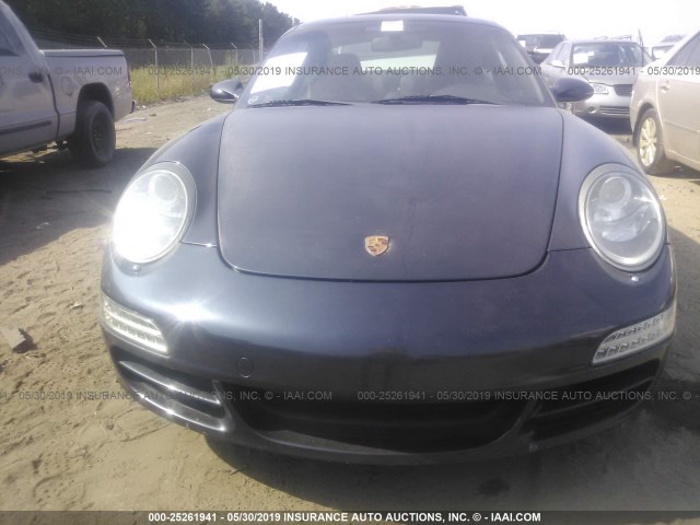 WP0AB29996S741000 - 2006 PORSCHE 911 CARRERA S GRAY photo 6