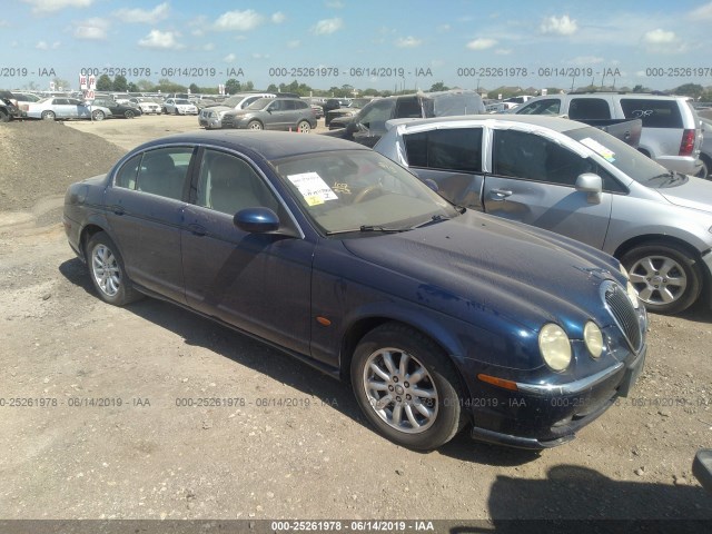 SAJEA01T54FN03796 - 2004 JAGUAR S-TYPE BLUE photo 1