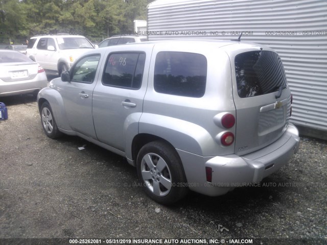 3GNCA13BX9S625001 - 2009 CHEVROLET HHR LS Күміс фото 3