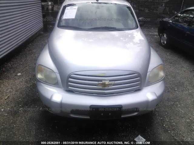 3GNCA13BX9S625001 - 2009 CHEVROLET HHR LS Күміс фото 6