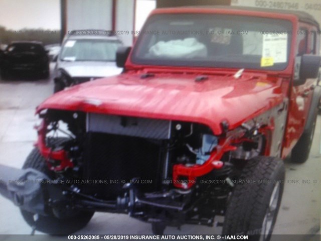 1C4HJXDG0JW188355 - 2018 JEEP WRANGLER UNLIMITED SPORT RED photo 6