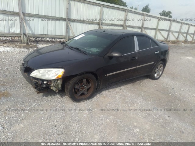 1G2ZH558464184280 - 2006 PONTIAC G6 GT BLACK photo 2