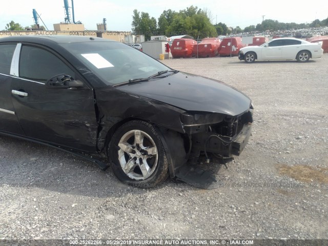 1G2ZH558464184280 - 2006 PONTIAC G6 GT BLACK photo 6