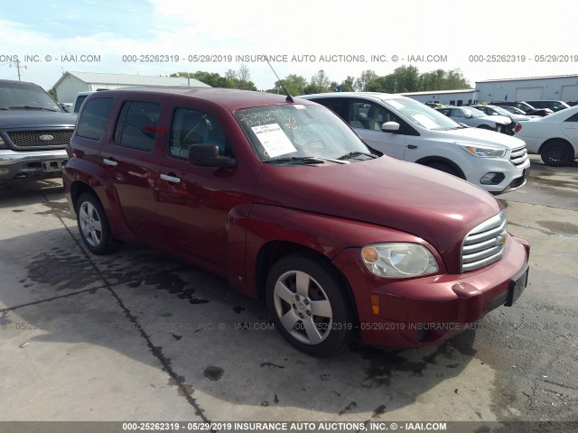 3GNDA13D17S525713 - 2007 CHEVROLET HHR LS MAROON photo 1