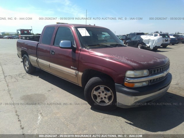 2GCEC19T3X1199267 - 1999 CHEVROLET SILVERADO C1500 BURGUNDY photo 1