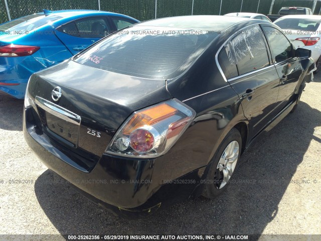 1N4AL2AP6BN505569 - 2011 NISSAN ALTIMA BLACK photo 4