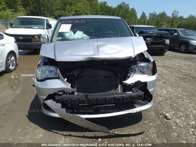 2C4RDGBG2CR380547 - 2012 DODGE GRAND CARAVAN SE SILVER photo 6