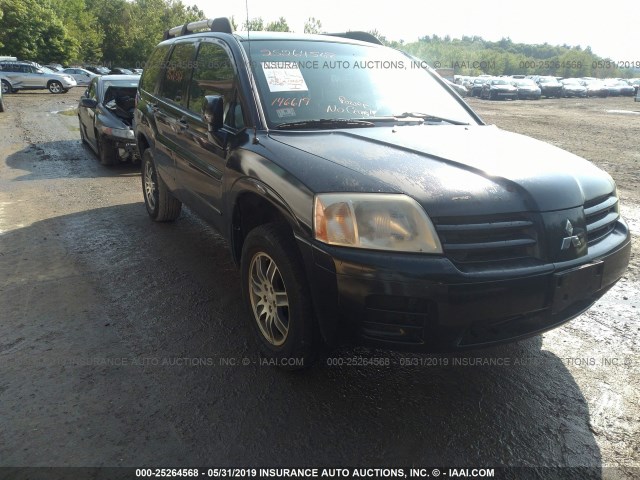 4A4MN21S75E061556 - 2005 MITSUBISHI ENDEAVOR LS BLACK photo 1