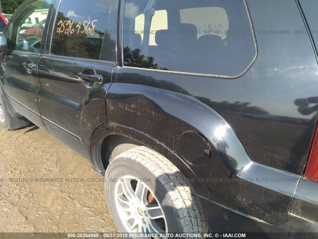 4A4MN21S75E061556 - 2005 MITSUBISHI ENDEAVOR LS BLACK photo 6