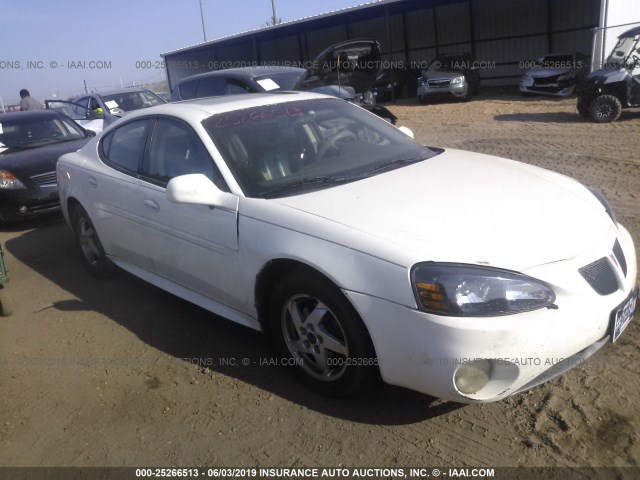 2G2WS522X41270111 - 2004 PONTIAC GRAND PRIX GT2 WHITE photo 1