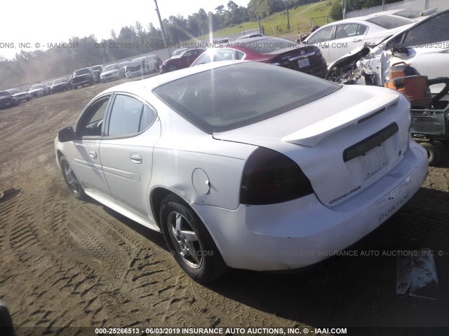 2G2WS522X41270111 - 2004 PONTIAC GRAND PRIX GT2 თეთრი ფოტო 3