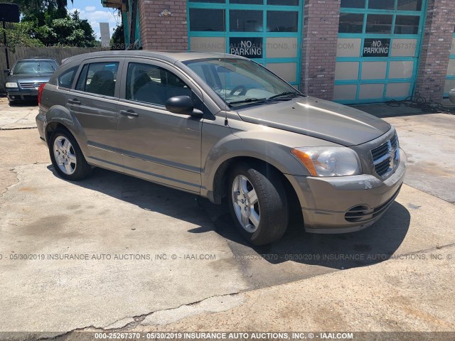 1B3HB48B08D672947 - 2008 DODGE CALIBER SXT GRAY photo 1